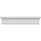 Ekena Millwork 130" Bottom Width x 135 1/4" Top Width x 13 3/4"H x 7/8"P Craftsman Crosshead CRH14X130ST - alternate 1